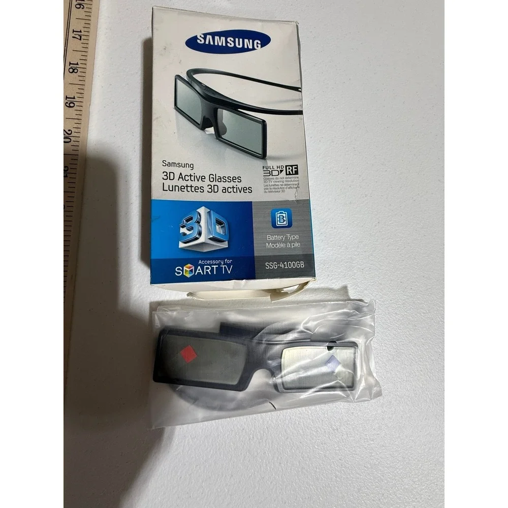 Samsung SSG-4100GB 3D Active Glasses for 2011 2012 Smart TV D E ES Series RF